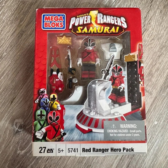Mega Bloks Power Rangers samurai 2  pack '5741'‎ and 5743 new unopened - Picture 1 of 5